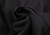 Yohji Yamamoto Japan. NOIR. Black Wool Pinstripe Super Wide Pants