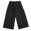 Yohji Yamamoto Japan. NOIR. Black Wool Pinstripe Super Wide Pants