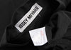ISSEY MIYAKE JAPAN. Black Cupra Cotton Mao Collar Shirt