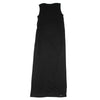 DENHA DENHAM Japan. Black Rayon Wrap Design Sleeveless Dress