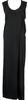 DENHA DENHAM Japan. Black Rayon Wrap Design Sleeveless Dress