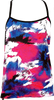 LIMI feu Japan. Black,Multi-Color Front Graphic Printed Switching Camisole