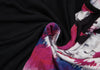 LIMI feu Japan. Black,Multi-Color Front Graphic Printed Switching Camisole