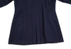 COMME des GARCONS JAPAN. TRICOT. Navy Wool Back Pleated Switching Shirt