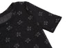 ISSEY MIYAKE JAPAN. I.S. sunaokuwahara Black Floral Printed Mesh Shirt/Top