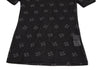 ISSEY MIYAKE JAPAN. I.S. sunaokuwahara Black Floral Printed Mesh Shirt/Top