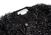 COMME des GARCONS COMME des GARCONS JAPAN. Black Front Taping Cardigan