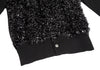 COMME des GARCONS COMME des GARCONS JAPAN. Black Front Taping Cardigan