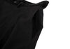 COMME des GARCONS JAPAN. Black Velours Switching Skirt
