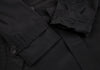 yoshie inaba JAPAN. Black Nylon Cotton Belted Coat