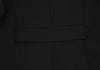 TOMORROWLAND  BALLSEY JAPAN. Black Wool Stand Collar Double Coat