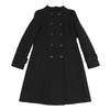TOMORROWLAND  BALLSEY JAPAN. Black Wool Stand Collar Double Coat