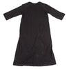 COMME des GARCONS JAPAN. TAO. Black Mesh Pasteed Raglan Dress