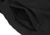 YOHJI YAMAMOTO JAPAN. Ground Y Flap Layer Rayon Black Shirt Dress