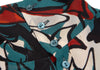 TOMORROWLAND JAPAN. collection Black, Green Abstract Printed Turtle Neck Blouse Black, Green