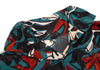 TOMORROWLAND JAPAN. collection Black, Green Abstract Printed Turtle Neck Blouse Black, Green