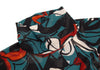TOMORROWLAND JAPAN. collection Black, Green Abstract Printed Turtle Neck Blouse Black, Green