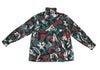 TOMORROWLAND JAPAN. collection Black, Green Abstract Printed Turtle Neck Blouse Black, Green
