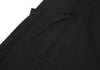Yohji Yamamoto Japan. Y's Black Rayon Long Skirt