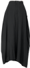 Yohji Yamamoto Japan. Y's Black Rayon Long Skirt
