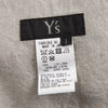YOHJI YAMAMOTO JAPAN. Y'S. Beige Linen Asymmetric Skirt