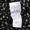 ISSEY MIYAKE JAPAN. Black Dot Print Wrinkled Pleats Shirt