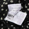 ISSEY MIYAKE JAPAN. Black Dot Print Wrinkled Pleats Shirt