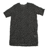 ISSEY MIYAKE JAPAN. Black Dot Print Wrinkled Pleats Shirt