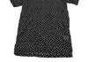 ISSEY MIYAKE JAPAN. Black Dot Print Wrinkled Pleats Shirt