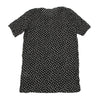 ISSEY MIYAKE JAPAN. Black Dot Print Wrinkled Pleats Shirt