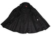 MARITHE + FRANCOIS GIRBAUD Paris. Black Gather Poly Coat