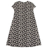 Sybilla Spain. Black Cotton Embroidery Dress