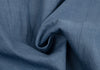 45rpm 45R JAPAN. Indigo Dyed Lace Striped Cotton Long Sleeve Shirt
