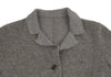 ISSEY MIYAKE JAPAN. HaaT. Grey Wool Knit Jacket