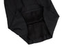 ISSEY MIYAKE JAPAN. EPOCA Black Switching Drape Neck Dress