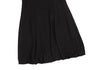 MaxMara  Italy. SPORTMAX. Black Puff Sleeves Wool Dress