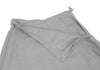 Mademoiselle NON NON JAPAN. Grey Linen Flare Skirt