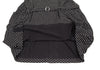SENSOUNICO JAPAN. Black Dot Printed Belted Sleeveless Dress