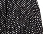 SENSOUNICO JAPAN. Black Dot Printed Belted Sleeveless Dress