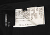 COMME des GARCONS JAPAN. TRICOT. Black Switching Slit Drape Skirt