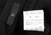 YOHJI YAMAMOTO JAPAN. Y's Cotton Low Gauge Black Knit Dress