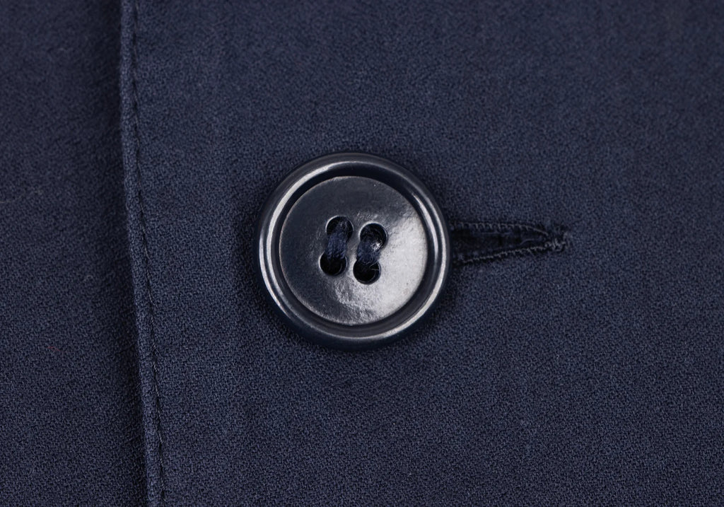 COMME des GARCONS JAPAN. robe de chambre Collar Taped Navy Shirt Jacket