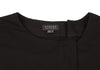 A/T ATSURO TAYAMA JAPAN. Black Pleated Switching Pullover Dress