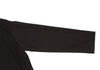 A/T ATSURO TAYAMA JAPAN. Black Pleated Switching Pullover Dress