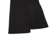 A/T ATSURO TAYAMA JAPAN. Black Pleated Switching Pullover Dress