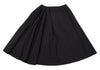 TOMORROWLAND JAPAN. MACPHEE. Black Tuck Nylon Cotton Skirt&nbsp;