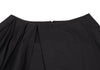 TOMORROWLAND JAPAN. MACPHEE. Black Tuck Nylon Cotton Skirt&nbsp;