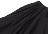 TOMORROWLAND JAPAN. MACPHEE. Black Tuck Nylon Cotton Skirt&nbsp;