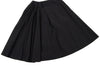 TOMORROWLAND JAPAN. MACPHEE. Black Tuck Nylon Cotton Skirt&nbsp;