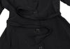 Max Mara ITALY. MAX&Co. Black Nylon Belted Half Coat